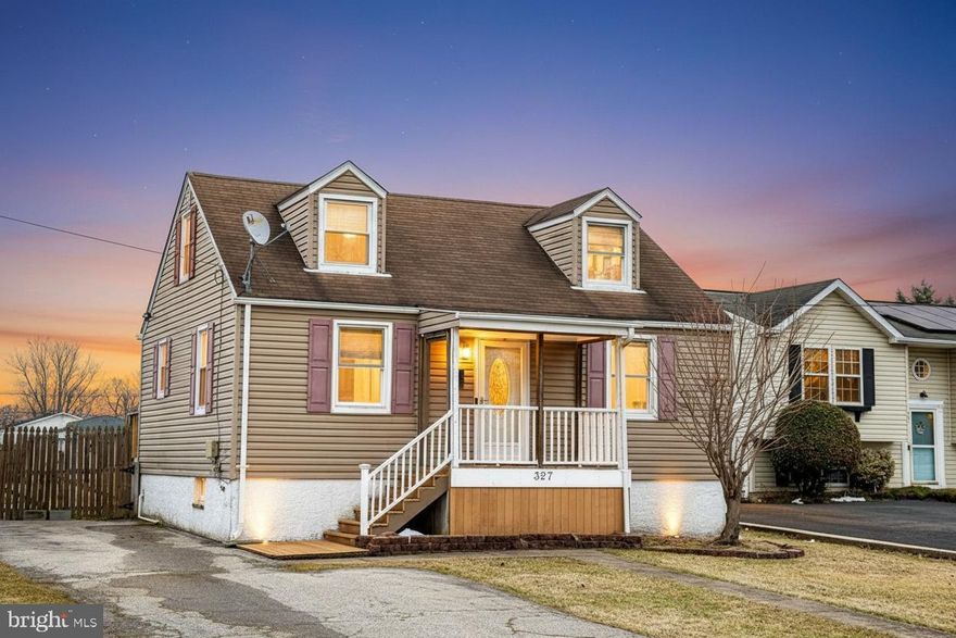 The Seller’s Loss Is Truly Your Gain! Being sold strictly AS-IS, this is an incredible opportunity to own a four-bedroom Cape Cod in a desirable, water-oriented community with convenient proximity to major routes and highways. Perfectly situated on nearly a quarter-acre lot, the property features a private driveway, a welcoming front yard, and a fully fenced backyard retreat complete with a shed & spacious patio, ideal for entertaining family and friends or simply relaxing outdoors. Inside, you’ll find three finished levels of comfortable living space. The main and upper levels offer a total of four generously sized bedrooms, including two on the main level with LVP flooring and two upstairs, providing flexibility for guests, a home office, or changing lifestyle needs. The large living room with laminate flooring flows seamlessly into the expansive kitchen, where abundant cabinetry, entry to the full bath, and direct access to the backyard make everyday living effortless. Upstairs, brand-new carpet adds a fresh touch and continues along the stairway to the fully finished lower level. The lower level expands your living space with a spacious recreation room, an updated full bath, and a large laundry/utility room offering ample storage, plus a walk-up to the backyard for added convenience.  The seller is requesting a quick settlement, so don’t delay. Opportunities like this don’t last long!