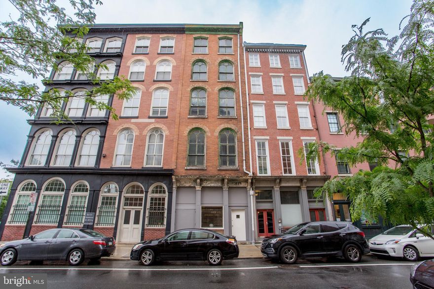 311 North 3rd Street, is a well-maintained and architecturally rich building located in the heart of Old City, Philadelphia. This vacant, mixed-use asset offers an ideal footprint for adaptive reuse, redevelopment, or investment.

Encompassing approximately 7,100 square feet across five floors, plus a full basement, the property sits on a 1,609 SF lot and stretches 90 feet deep. With 18 feet of frontage on both North 3rd and North Bodine Streets, the building benefits from abundant natural light from the east and west elevations—an uncommon and desirable feature in urban structures of this kind.

Currently configured with a functional freight elevator, the building supports flexible commercial or residential uses and facilitates vertical movement of goods or build-out materials—especially beneficial for a multi-floor retail, office, or live-work concept.Zoned CMX-3, the property is perfectly positioned for a condominium conversion, apartment redevelopment, or mixed-use repositioning. 

The ground floor is retail-ready, offering excellent visibility and foot traffic, while the upper
floors and basement provide significant value-add potential for residential or creative commercial space.
Throughout the property, original character blends seamlessly with modern upgrades, preserving key architectural details such as large industrial-style windows, high ceilings, and solid construction. The building has been consistently maintained, presenting a clean slate for developers or owner-users to bring their vision to life. Surrounded by a mix of historic properties and new construction, and just steps from cafes, galleries, and transit, 311 North 3rd Street offers a rare opportunity to own and transform a legacy building in one of Philadelphia’s most sought-after neighborhoods.