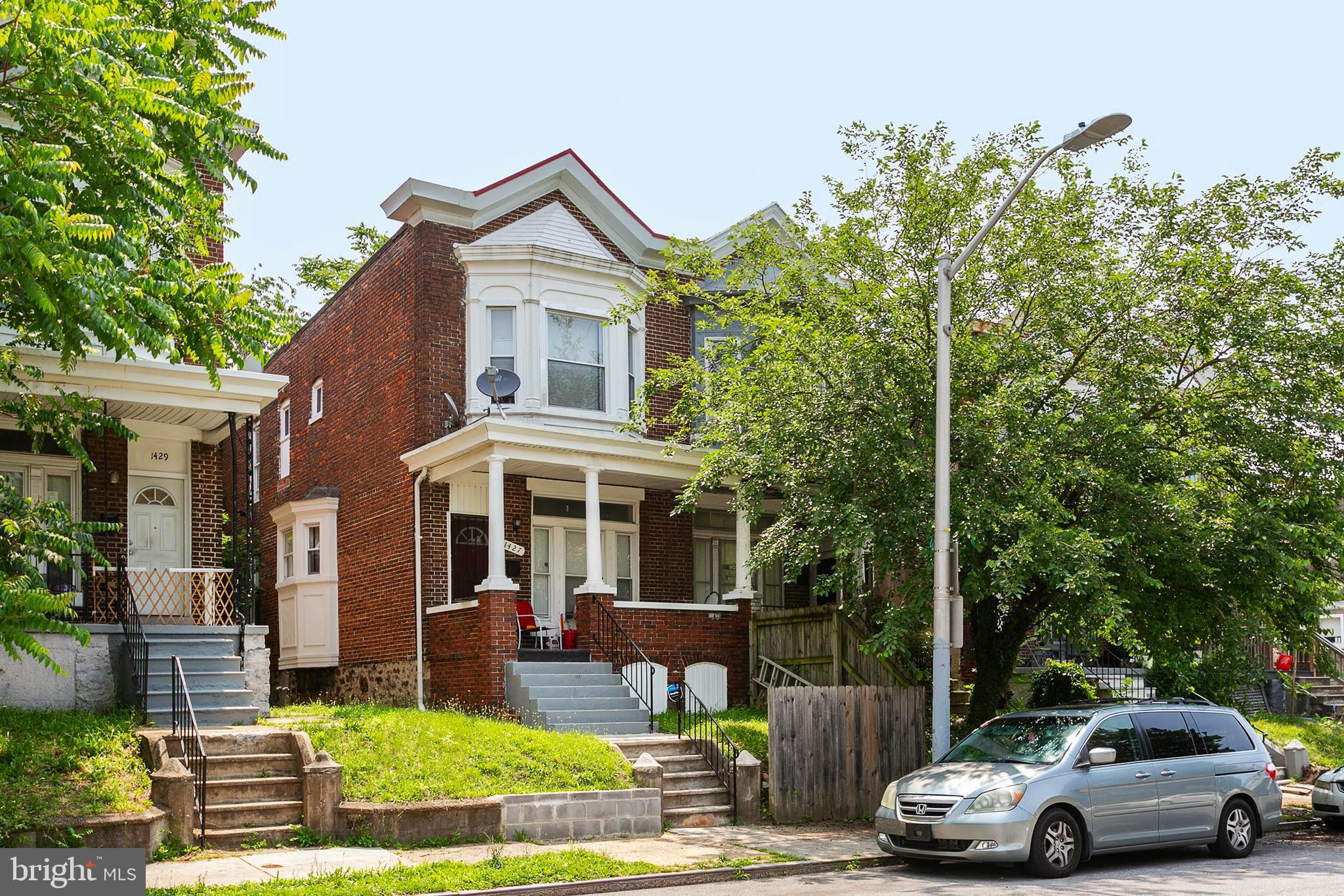 Incredible investment opportunity! Turnkey, occupied subsidized rental with 2+ YEAR TENANCY and impressive $1,768 monthly rent. The resident has lived in this home since 10/13/ 2022. Rent is paid up and the resident is responsible for maintaining the gas and electric bill in her name. This well-maintained home is in compliance with its Section 8 inspections and there’s a written lease, LEAD FREE lead certificate, and rental license in hand. 1427 Poplar Grove St has been beautifully remodeled and flaunts LVP flooring, recessed lighting, a modern kitchen with attractive cabinetry, contemporary countertops, and updated appliances. Bathrooms have also been tastefully improved. Additionally, the home boasts a large unfinished basement and charming covered front porch. Enjoy the current low property taxes! This is a truly turnkey, cash-flowing rental. Schedule a showing today; this one won’t last long!