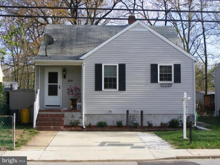 FRESHLY PAINTED THROUGHOUT CAPE COD WITH 3 BEDROOMS, 2 BATHS. FULL BATH IN BASEMENT WHICH COULD BE USED AS ADDITIONAL BEDROOM OR OFFICE.  FULL ATTIC CAN ALSO BE USED AS A BEDROOM.  SEPARATE DINING AREA.  HARDWOOD FLOORS, UPDATED KITCHEN,  FULL FENCED  HUGE YARD FOR YOUR OUTDOOR ACTIVITIES  WITH A SHED FOR STORAGE.  LOCATION IS MINUTES TO MARC TRAIN, AIRPORT, WALKING DISTANCE TO BWI TRAILS. PROPERTY MANAGEMENT LISTING . $35.00 PER ADULT APPLICANT.