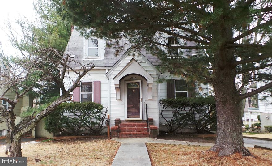 A great starter home in a spacious lot!  Home features nice room sizes, wood floors throughout, separate dining room and kitchen. Use the unfinished basement as added storage. The rear deck is perfect for warm weather outdoor living space. A convenient location, just minutes from Downtown Baltimore!