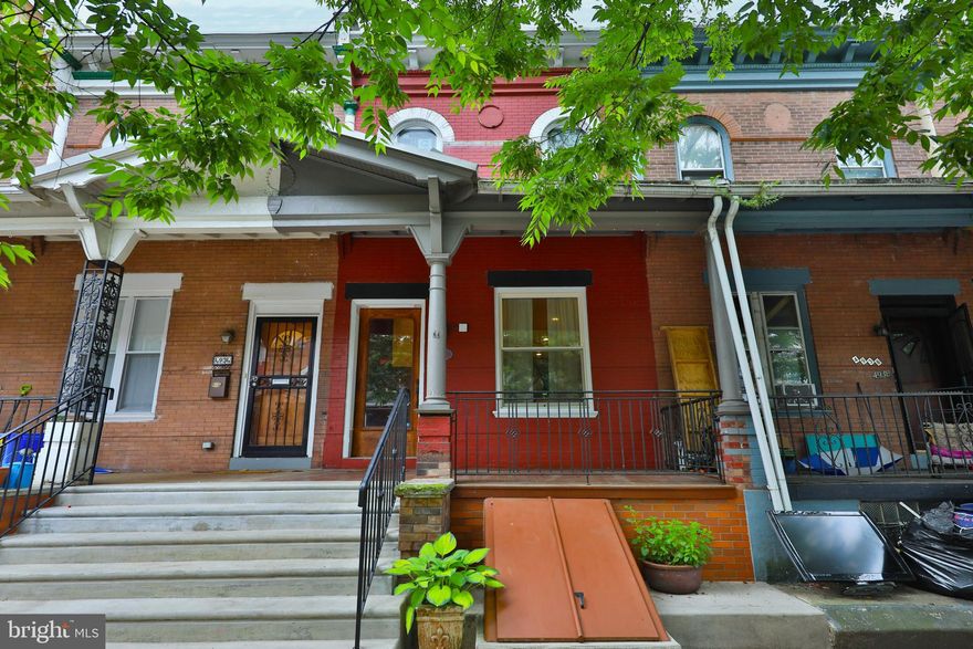 New improved Price! Don't snooze on this amazing home-- chock full of reclaimed original details and significant upgrades, including solar panels fully owned and transferrable, along with all SREC's! Not only is it powered by solar, but the entire house was fully rewired and it has a 200 amp panel! All plumbing was replaced with new copper lines and the roof was entirely redone several years ago AND a brand new rubber roof was installed in 2017 prior to the solar panel install. The bathroom was expanded to hold both a soaking tub (original clawfoot) and a large shower. Water heater was replaced in 2023! Plumbing was updated with copper piping; heating and cooling system were installed in 2015. A partial french drain and sump pump were added to the basement to prevent water instrusion that is so typical to West Philly homes and a bilko door was added for easy front-of-the-house access for storage and a potential future renovation.  Cherry on top is the brand new all wood Anderson window in the living room, installed just before listing! Every detail of this amazing home was carefully thought out and executed, making it ideal for the savvy buyer who is seeking both beauty in cosmetic details and major updates already completed-- truly a rare combination when buying a home! All offers will be considered-- come have a look and fall in love! **Please note you are on camera during showings!**