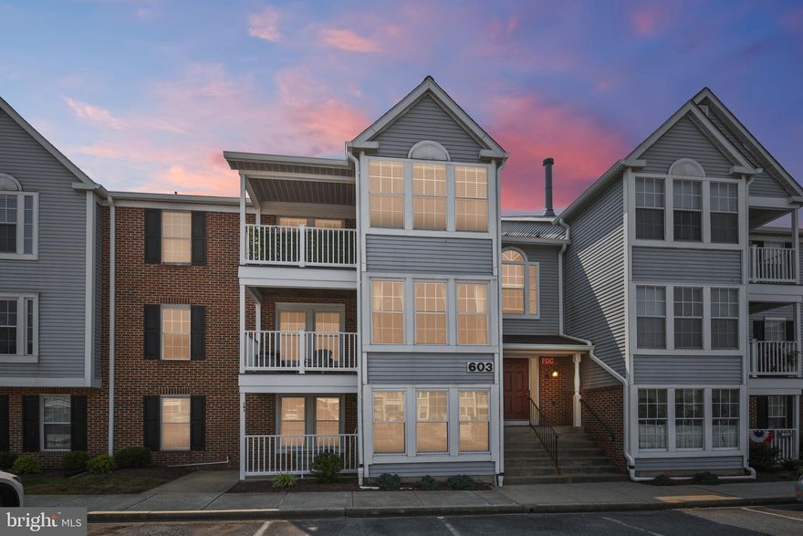 This lovely Frederick condo features a prime top level location with great views! Located in a great commuter location and close to amenities and not far from downtown, this condo also features spacious rooms, plenty of storage and a smart floorplan. Great upgrades include brand new neutral carpet throughout, a cozy wood-burning fireplace, a convenient laundry room with washer and dryer and plenty of storage space. The kitchen features loads of cabinetry, Stainless steel appliances--refrigerator, stove and built-in microwave-- and an extra-large breakfast bar counter. All this, and a separate light-filled dining area that leads to the spacious covered deck with a view--perfect for entertaining or enjoying that morning cup of coffee. The living area provides a great space for relaxing around the lovely fireplace. The Owner’s Bedroom features a sitting area and two large walk-in closets, and the secondary bedroom also features a spacious closet! Plus, you’ll find plenty of storage throughout--including an entry coat closet and a large pantry. This home won’t last long!