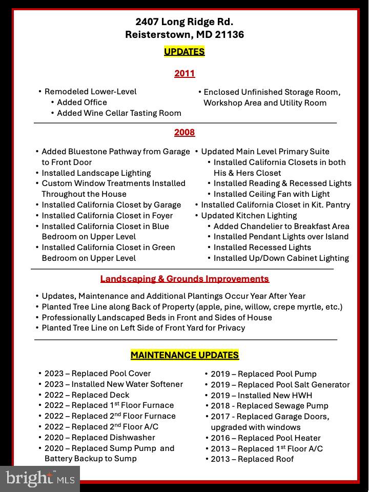 BELMONT FARM - Residential