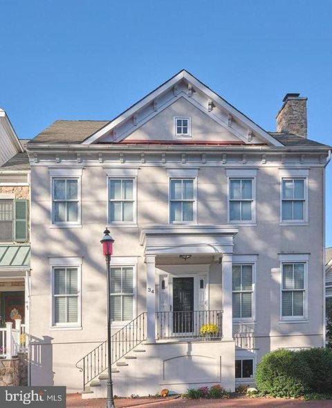 Townhouse For Sale - 34 W Mechanic Street<br/> NEW HOPE, PA 18938