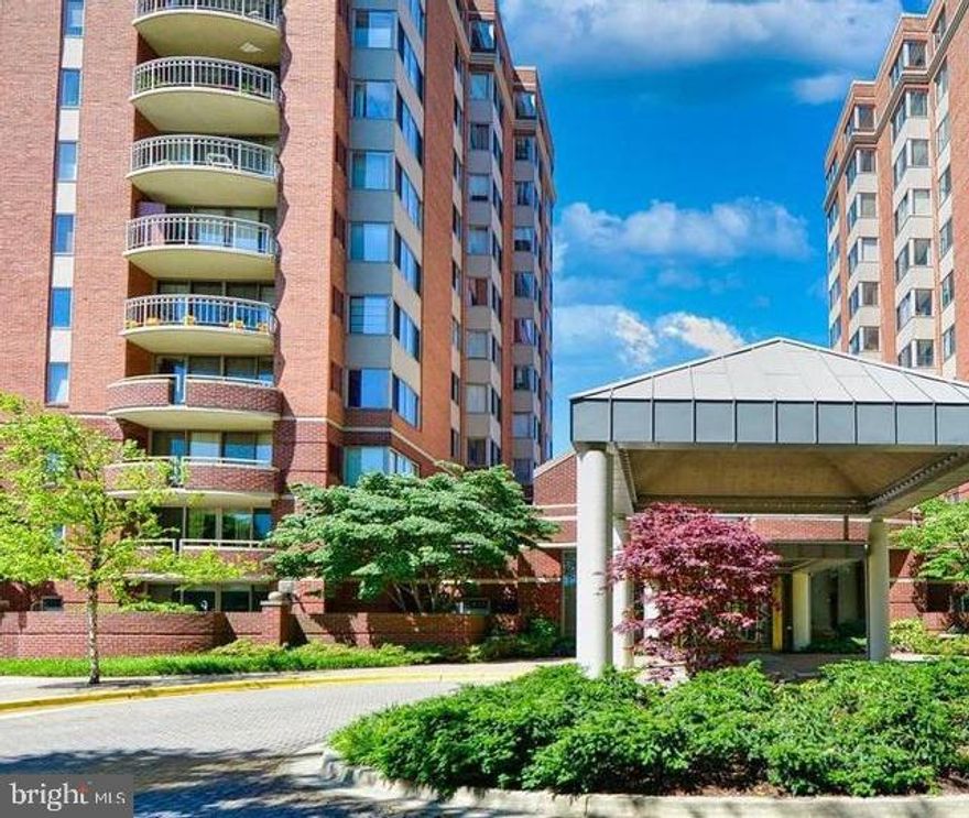 Sun filled, spacious 2 BR/2 BA condo with beautiful balcony view on 12th floor in sought after upscale building, The Fallswood. Stainless steel appliances, ample cabinet and storage space. Washer and dryer in unit. Grand foyer entry, 24 hour security gate, concierge, fitness room, tennis court, outdoor pool, parking garage. Convenient location to shopping, restaurants, public transportation. Affordable luxury. All applicants must have a minimum credit score of 600 and $92,750 annual income. Available immediately. Move in fee - $250, move in deposit - $200. Deposit will be returned after building confirms there is no damage after move in activity. Move in must be scheduled with building at least 1 week in advance.