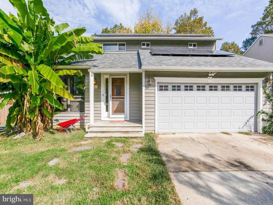 A wonderful, open, Contemporary with 5-bedrooms and 4-full bathrooms in this water-privileged community off the South River. Sitting on a quiet cul-de-sac,  Sellers added Green-Energy solar panels (not leased but owned). Huge ,open kitchen w/ tons of cabinets, center kitchen island for easy meal preparation and seating areas.   2017: updated kitchen with 42-inch tall kitchen cabinets, new countertops, and new stainless steel dishwasher and refrigerator. All new tile throughout the entire main floor.  Bathrooms updated with marble countertops, new cabinets, and tile.  Top floor updated with hardwood floors.  Water heater, roof HVAC all new. 2018:  Solar panels, Main back yard fence, French drain, and sump pump in the basement. 2-laundry rooms, both with new washers/dryers. 2020: New attic cleaned and new insulation installed,  Privacy Fence built.     Glen Isle community beach/marina/picnic area/piers and launch ramp located 1-block north of the home through a walking path.  The beach swimming area in the river is marked in the summer.   Only 150 homes in the neighborhood can use the common area.  A clubhouse with a playground is located one block to the east that is available for events.