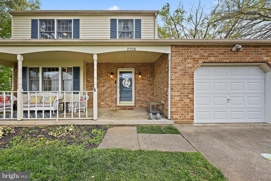 Price Improvement!! Welcome to this charming colonial nestled on a generous corner lot in the sought-after Hunters Run Community, where pride of ownership shines throughout. Boasting 3 bedrooms and 2.5 bathrooms, this meticulously cared-for home offers a perfect blend of comfort and functionality. The main floor greets you with a spacious eat-in kitchen, complete with a custom island, perfect for gathering and entertaining. Adjacent to the kitchen is the cozy family room, creating a seamless flow for everyday living. Enjoy hosting guests in the separate dining room and relaxing in the inviting living room. Convenience is key with a powder room rounding out the main level. While the home maintains a traditional layout, it exudes an open and airy atmosphere, ideal for modern living. Step outside to your expansive deck, accessible from the family room, offering a serene spot for outdoor enjoyment. Just a few steps down, revel in the beauty of the fenced-in large rear/side yard, providing ample space for recreation and relaxation. The attached garage, accessible through the kitchen/family room, adds to the convenience of daily life. Journey upstairs to discover three bedrooms and two bathrooms, including a primary bedroom retreat featuring an updated en-suite, ensuring comfort and privacy. Noteworthy updates include the dishwasher, washer and dryer, and water heater, all purchased in 2023, adding to the home's appeal and value. Don't miss out on the opportunity to make this cherished colonial your own and experience the best of Hunters Run living!