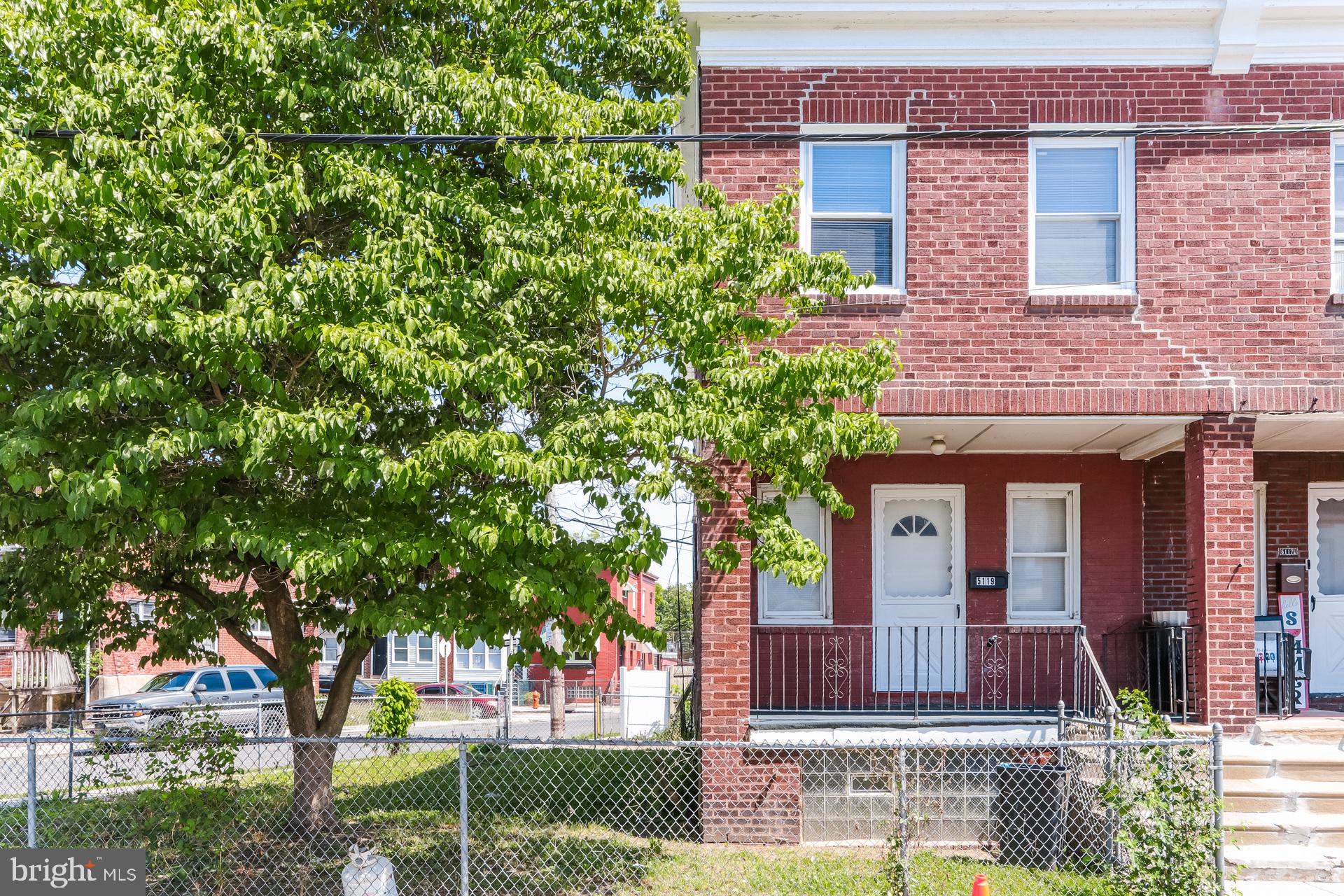 Welcome to this charming brick home located on a corner lot in Philadelphia! Featuring a covered front patio, this residence is inviting and perfect for relaxing outdoors. Inside, you'll find neutral paint colors and an abundance of natural light that creates a warm and welcoming atmosphere. The main level boasts gorgeous flooring throughout the living room, dining area, and kitchen. The kitchen is a standout with crisp white cabinets and sleek black appliances, offering both style and functionality. Upstairs, all three bedrooms feature cozy carpets, and the bathroom is conveniently located between them for easy access. This home is ideally situated close to restaurants and grocery stores, perfect for any last-minute needs. Additionally, it's just an 8-mile drive to downtown Philadelphia, where you can enjoy all the city has to offer. Don't miss out on this delightful home!