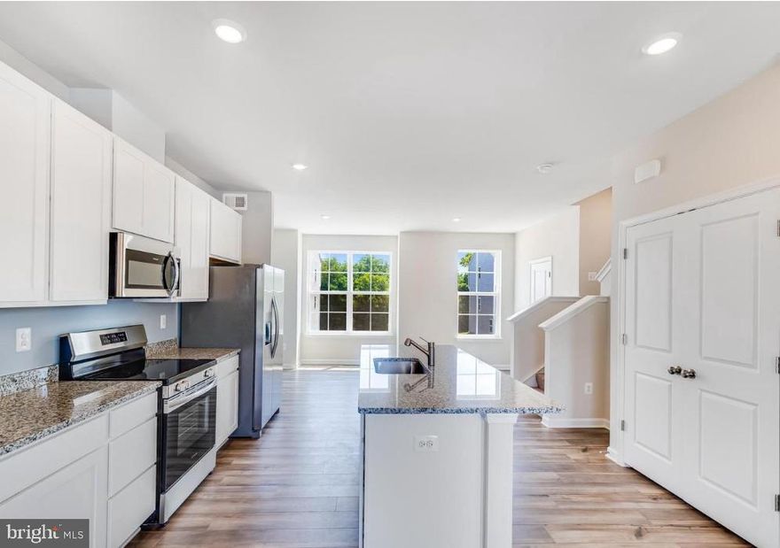 This new three-story townhome design combines comfort and style with a recreation room, half bath, and one-car garage on the first floor. The second floor showcases an open-plan layout combining a dining room for memorable meals, a second half bath, a kitchen for adventurous cooks, a Great Room, and 10x18 foot deck for shared moments. The kitchen is suited with white ornamental granite countertops, Barnett Duraform Linen cabinets, and a pantry closet. The third-floor hosts three restful bedrooms including an owner’s suite with a walk-in closet and luxurious bathroom, plus a laundry room upstairs for added convenience. Don't miss your chance to buy in this brand-new community!  Less than 10 miles to major highways and Martinsburg MARC Station, Willow Glen provides convenience to the greater Baltimore-Washington, D.C. area.