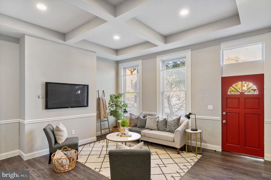 Prime House Property Management presents this renovated from top to bottom luxury 4 level, 2700 sq. ft. home in Historic Union Square! Located in a very desirable neighborhood, with a WalkScore of 83, this is just the home you've been searching for! This spectacular home, on a well maintained block & community, offers lots of upscale extras. Traditional Baltimore marble steps which make for a grand entrance into this gorgeous sun filled townhome. This home is marvelous for entertaining, with high ceilings and a generous open floor plan that boasts lots of exquisite, custom trim and moldings throughout. This home has a remarkable & elegant Primary Suite which offers attention to detail custom coffered ceilings as it encompasses the second level of the home. This home is very spacious and can be used as a 4 bedroom and an office/den or keep as a full 5 bedrooms. It is complete with a luxurious spa bath with double granite vanities, custom tile, an inviting deep soaking tub, and custom walk in closets. With lots of character and charm, the delightful, eat-in gourmet chef’s kitchen is complete with a gas stovetop double oven, custom built walk-in kitchen pantry, professionally designed layout, energy efficient stainless steel appliances, custom granite countertops, spacious granite island, and remarkable custom cabinetry. All bathrooms have been completely remodeled with custom tiled shower & baths, beautiful lighting and vanities and fixtures. More attention to detail features include custom fixtures, an upper level laundry room, stunning bathrooms and features, and a new fully fenced back yard. With an ideal location, this beautiful home is just 4 short minutes to UMMC and 7 minutes to Downtown Baltimore City. Convenient to University of Maryland Baltimore campuses, University of MD  Biopark. 5 minutes to MARC Train Station for easy access to Washington, D.C. Easy access to 95 and Balt-Wash Parkway, I83. Very conveniently located near fine restaurants, shopping and more...Apply for this property today!

Historic Union Square Park and the Southwest Partnership host so many events: Summer Sounds in the Park, Winter Cookie Home Tour, Bloom your Block, Annual Crab Feast, Chamber Music Series, Sowebo Festival. Blocks from the newly renovated Hollins Market, Zella's Pizza, new juice bar, and recently opened coffee shop.