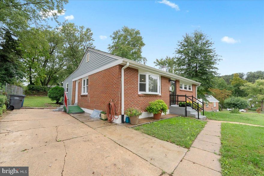 Looking for a stylish and convenient home? Look no further! This 4-bedroom, 2-bath house in Virginia Hills is the perfect blend of modern comfort and classic charm. This home has it all! With updated blinds, a Nest thermostat, and beautiful hardwood floors, it's both stylish and functional. Plus, enjoy plenty of natural light and a spacious living area that's perfect for entertaining.
Need extra space? This home features two bonus rooms! With brand new kitchen cabinets, sleek modern quartz countertops, and stainless-steel appliances, this kitchen is a chef's dream. Plus, with a side entrance, grocery drop-offs are a breeze.  
Located in one of Alexandria's most desirable neighborhoods, you'll be close to everything you need. Enjoy easy access to Huntington Metro station, I-495, and downtown Alexandria. Plus, you'll find plenty of shopping, dining, and entertainment options nearby.
Outside, you'll love the large backyard with two sheds and a beautiful shady tree. And with a driveway that can fit at least three cars, parking is never a problem. For added peace of mind, the roof was replaced in 2017, while the kitchen windows and siding were installed in 2020.
This move-in ready home is waiting for you!