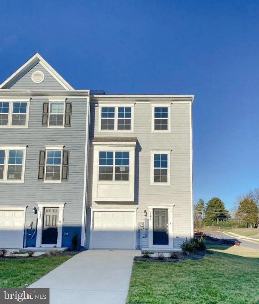 Discover modern living at its finest in Inwood, WV! Introducing the Harriett floor plan by Lennar, where luxury meets affordability. This 3-level townhome boasts a front-load 1-car garage, a spacious backyard, and 3 bedrooms. With 2 full baths and 1 half bath and an alternate third floor plan with a 2-foot extension, you'll have all the space and conveniences you desire. When you step into the heart of the home, you'll see the kitchen features beautiful Valle Nevado granite countertops, Barnett Duraform cabinets in Stone, and Frigidaire stainless steel appliances. With 9' feet ceilings, every detail has been carefully considered. Construction is already underway! These townhomes are equipped with the latest features to make your life easier. Enjoy the convenience of Home Automation, including a Ring Pro Video doorbell and a Genie 2128 Gear Driven garage door opener with 2 remotes. Don't miss out on the opportunity to make Willow Glen your new home. The Harriett floor plan, starting provides incredible value for your investment. *Prices and incentives are subject to change without notice. Photos are of a similar home.