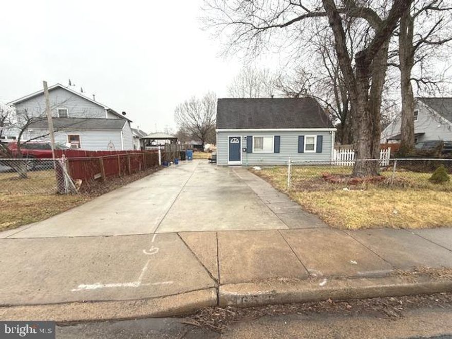 Welcome to this beautiful and well maintained Capecod, perfectly situated in a highly desirable and convenient location. This home features a bright living space, an updated kitchen with stainless steel appliances and gas cooking. Two bedrooms are on the main level, with an additional bedroom and laundry upstairs. The fenced yard, has a shed and a playground that conveys.  No HOA.   Ideally located near major highways, shopping centers, restaurants, and local amenities.