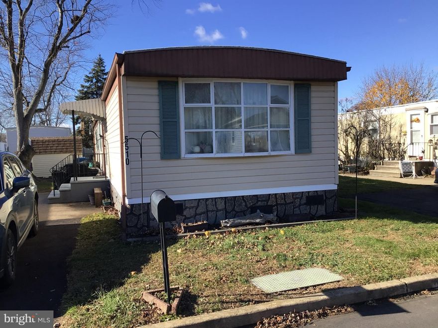This is a very well maintained 2 Bedroom home in a very nice section of the community. The homeowner has done a lot of upgrades to the home since he has been there. All of the subfloors have been replaced, the heater, the AC unit and the hot water heater are all only 3 years old. The 2nd bedroom has been fully redone, painted and floor replaced. He fully remodeled the bathroom 2 years ago and replaced the tub/shower, both faucets, the toilet, the flooring and all of the plumbing. He has also sealed the whole home so there is no draft. The home includes the washer and dryer and the large shed. All window treatments will be included as well. Set up your showing as this home will not last.