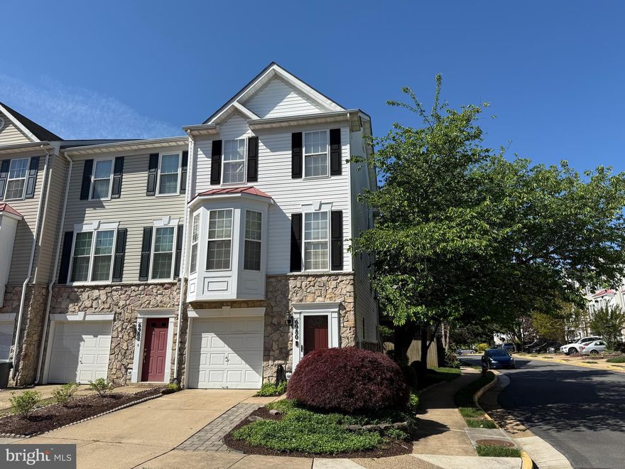 Welcome to 6980 Cromarty Drive, a beautiful stone-front end-unit 3 bedroom, 3 and a half bath Addison model in Alexandria’s sought after Kingstowne. Sited on a quiet street, this 1-car garage home has great landscaping and curb appeal plus lots of updates. Inside, the elevated ceilings and tons of windows make it light, bright and cheerful. The paint is neutral and it’s ready to move right into. You’ll see lots of ceiling fans and distinctive chandeliers with ceiling medallions. All the baths have been very stylishly renovated. The main level features classic wide-plank hardwood floors as do both sets of steps. There’s a bay window and crown molding in the living room. In the kitchen, you’ll love the tall windows, modern 42” white cabinetry with brushed-nickel hardware, new tile backsplash in a subway pattern, deep sink,  sleek quartz counters and overhang for barstool seating. Step out from there to the wonderful deck spanning the width of the home - perfect for relaxing, grilling and entertaining. Upstairs, all the walk-in closets have built-in organizers and the owner’s suite has a lofty vaulted ceiling. The laundry room is on the upper level for easy convenience. There are also pull-down steps for attic access.  On the lower level, there is the walk-out rec room/additional bedroom with a classic gas fireplace with a detailed wood mantel and totally updated full bath. Walk out to the pretty concrete patio. This terrific home comes with the endless list of Kingstowne amenities - pools, gyms, community centers, sport courts, tot lots, 12 miles of walking trails and more! It’s also close to two Metro stops, two town centers and all commuter routes!