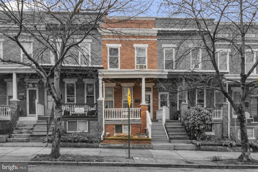 3030 Barclay Street is a 3-bedroom, 1-bath home in Abell, located on a tree-lined street near Johns Hopkins University, MedStar Union Memorial, Waverly Farmers Market, and the Charm City Circulator. The home includes a covered front porch, hardwood flooring in the living areas, exposed brick accents, and a formal dining room.

The kitchen is equipped with wood cabinets, laminate countertops, a 30” gas range, and dishwasher. The bathroom includes a pedestal sink and steel tub with ceramic tile surround. A full-size washer and dryer are located in the basement.

Currently rented at $1,100/month, with projected market rent of $1,600/month. Tenants pay all utilities, including gas, electric, and water. The property is served by a gas-fired furnace and 50-gallon gas-fired water heater. At the $140,000 asking price, the property offers a 10.03% cap rate and 15.8% projected cash-on-cash return.
