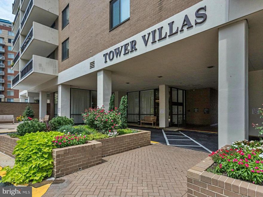 The ultimate in urban living, just a steps to Virginia Square Metro, upscale shops, restaurants, cafes. 1,110 sq. ft. Shows like new. Kitchen: Corian counters, stainless steel appliances, hardwood cabinets. Rent includes ALL UTILITIES   and 1 reserved garage parking space. Huge balcony with panoramic views. Abundant natural light. Full sized washer/dryer in unit. 24hr front desk, gym, pool and ample outdoor gathering spaces. Pets allowed on case by case basis.