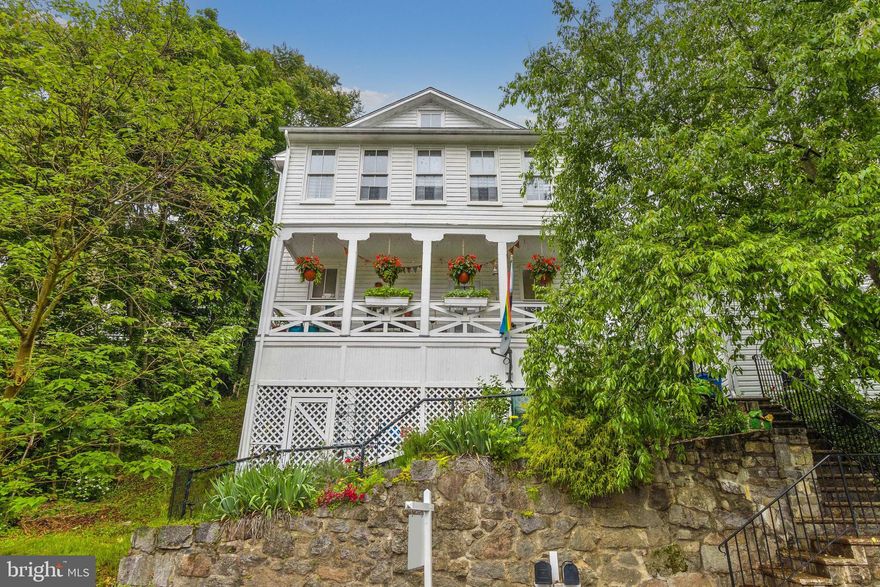 Investor Alert!! True Multi-Family Unit. This is a great opportunity for a savvy investor with long term tenants in place OR move in yourself and rent out two other units. Just steps away from all the shops and restaurants at Old Ellicott City. This property is TWO lots in one! 3820 Units A and B & 3818 Church Rd a separate carriage house. All units are currently rented. 
Units B & the Carriage House are open to breaking lease if new owners prefer...
Unit A: 2 Bedroom 1 Bath w/ laundry @ $1,380
Unit B: 3 Bedroom 1 Bath w/ laundry @ $1,700
Carriage House: 1 Bedroom 1 Bath @ $875
Updates to 3820 A include HWH 2021, A/C 2020. Updates to 3818 include Heating 2022, Bathroom Updated 2019, Lower Roof/Gutters 2019, Deck 2021. Each unit has a private porch/deck. Property being sold As Is. The property records do not reflect the additional lot and interior sq. ft. for 3818 Church Rd.