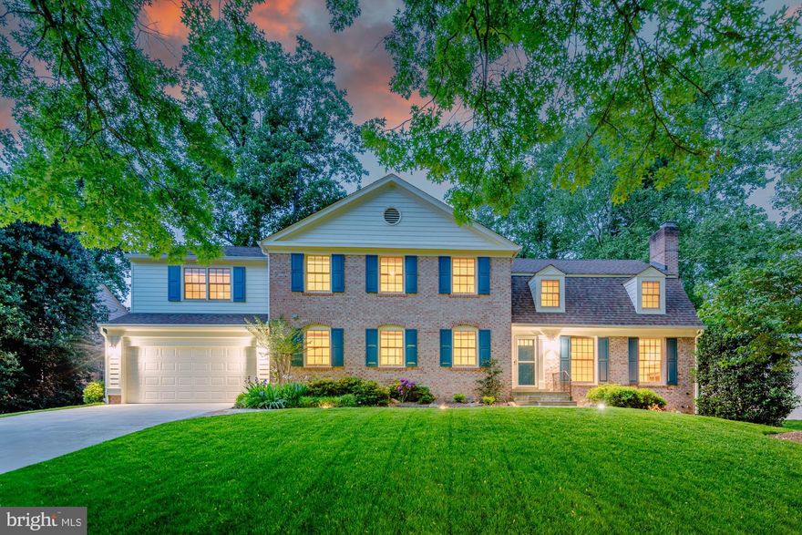 This property is located on the MacArthur Blvd -SERVICE- Road!  OVER $600K IN IMPROVEMENTS AND ADDITION.  Welcome home to this gorgeous 6 bedroom/6 bathroom well-maintained and updated brick colonial in the sought after and highly desired neighborhood of River Falls. Nestled on a quiet and private cul-de-sac, this one is sure to sweep you away, boasting an incredible leveled lot of 16,761 sq. ft. with incredibly detailed landscaping and hardscaping. Step inside and enjoy approximately 4,122 sq. ft. of above grade living space with hardwood floors, recessed lighting, and crown molding throughout. On the main floor, you will find a main level bedroom which can also function as a den/office (with built-ins), family room with gas fireplace and extensive built-ins, full bathroom, living room with wood burning fireplace, formal dining room, immense four seasons sunroom addition with a full glass window surround, and of course a massive gourmet chef's kitchen - updated, and featuring not one, but two central islands, a full Thermador stainless steel appliance package, custom-built wood cabinetry, designer backsplash, and a large eat-in area which feeds to both the back flagstone patio on one side and the sunroom addition on the other. Upstairs, enjoy the highest level of accommodations with four bedrooms, each with an en-suite full bathroom (all updated, nicely), and a bedroom level laundry room. The primary suite features several sets of double door closets, a spacious walk-in closet with custom built-in shelving, and a huge bathroom with both a soaking tub and a tile-surround standing shower, encapsulated in glass. Each bedroom has plenty of closet space and bathrooms are all recently updated with high-end material to match current trends. The hardwood floors continue on this level in addition to the recessed lighting, but it is not needed as the home is bathed in natural light in every space. On the lower level, step down on the plush upgraded carpeting to find a large recreational space, which contains a wet bar with beverage cooler, dishwasher, and sink. Extras on this floor include a bedroom with several sets of double door closets, a walk-out door to the rear yard, an office space with built-in desk/cabinetry, and a flex space which is ideal for a yoga room or fitness area. In the rear yard, step out to the massive flagstone patio and unwind - this backyard is fully fenced, with two gated entries, and has plenty of privacy inspired landscaping on large manicured beds of mulch with no expense spared. Also located at the patio is a built-in Char-Broil grill, ready for the Spring/Summer cookouts. Extra features of this property include an oversized driveway, two-car attached garage with Tesla charging, landscape lighting and irrigation, a brand new Bradford White hot water heater,  back-up generator, radon remediation system, 3 sump pumps, integrated speaker system on main level in most rooms, bedroom level laundry for convenience, and more. Let's not forget the incredible location, which is one of the best parts of this home - ideally placed in River Falls, this is a commuter's dream which allows you to hop on Clara Barton Pkwy with ease, granting access to 495's MD/VA junction which means you will be wherever you want within minutes. Or, just stay on the parkway and zoom into D.C. for an evening meal. Other notable destinations which are only minutes away include Downtown Bethesda, Potomac Village, golf courses, country clubs, parks, hiking/biking trails, the canal, restaurants, shopping, groceries, pharmacies, schools (Carderock Springs, Thomas W. Pyle, and Walt Whitman - please verify with MCPS), and more! This is an incredible and rare opportunity, don't miss out on this well kept gem. A MUST SEE PROPERTY.