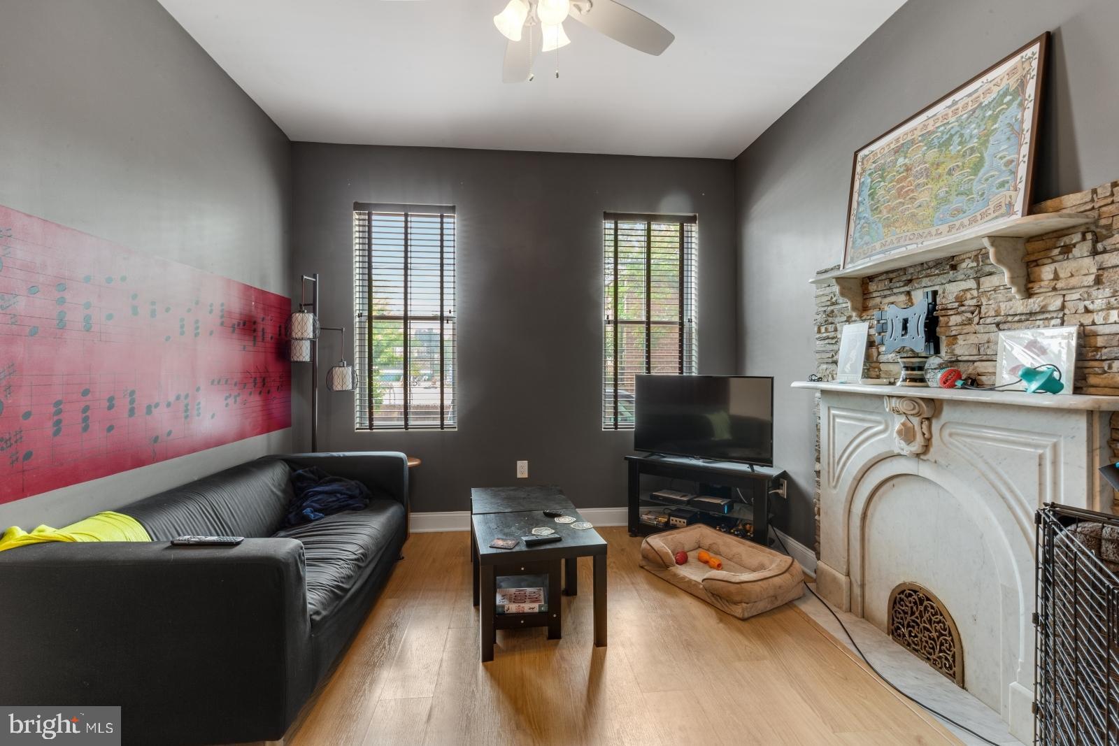 Available Early August:
Welcome to 803 Cameron St! This is a great 3 bedroom, 2 bathroom row home on a lovely cobblestone street. Enter the single family home to a hallway with the staircase straight ahead and your living room off to the left. Hardwood floors follow you from the living room to the dining area, and two windows at the front allow for sunlight. There is a ceiling fan and decorative fireplace in your living room which is painted gray. The dining area is painted a dark green and is spacious enough to fit a full dining table. Continue back to your kitchen, boasting recessed lighting, ample wood cabinetry for storage, tile backsplash, a dishwasher, gas range, fridge, and microwave. A door leads to your large backyard, with a covered patio area and tons of grass for gardening! Head upstairs to the second floor to view two bedrooms and one full bathroom. Both bedrooms are large and come equipped with wall-to-wall carpeting, ceiling fans for year-round comfort, and closet space. The front room is slightly larger while the back room has sliding doors that lead out to your private deck! The full bathroom on this level features a large vanity, gorgeous tiling, and a shower-tub combo. The third floor is your carpeted primary suite, with tons of closet space and big enough to fit a king-sized bed. An ensuite bathroom offers luxury living with a dual sink vanity, stunning aqua blue tiling and a tub-shower combo. An unfinished basement is perfect for storage and has your washer/dryer. Call for a tour today!
Lease Terms:
Generally, 1st month, 12th month, and 1 month security deposit due at, or prior to, lease signing. Other terms may be required by Landlord. $55 application fee per applicant. Pets are conditional on owner's approval and may require an additional fee and monthly pet rent, if accepted. ($500 one time non-refundable dog fee, $250 one time non-refundable cat fee and $10/month per pet). Tenants responsible for: electricity, gas, cable/internet, and water. Landlord Requirements: Applicants to make 3x the monthly rent in verifiable net income, credit history to be considered (i.e. no active collections), no evictions within the past 4 years, and must have a verifiable rental history with on-time rental payments. Exceptions to this criteria may exist under the law and will be considered.
