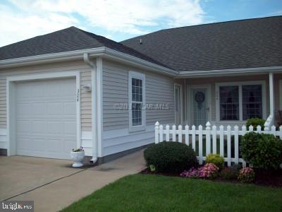Interested in downsizing this is the perfect place for you! 55+ Avalon Retirement Community in Salisbury located near shopping, restaurants, excellent healthcare, and several Golf Courses, and waterways, 2 Universities & 30 minutes to Maryland Beaches. The 1103 sq ft unusual condo floor plan with separate living room, dining room, two bedrooms, 1 1/2 baths and 1 car garage. Reasonable condo fees cover lawn care, snow removal, exterior building, power washing, building, insurance for fire, liability and comprehensive for exterior. Enjoy maintenance free living and don't miss this condo Won't last long at $122,500!
