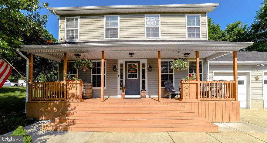 MORE THAN $30K PRICE REDUCTION! This beautiful corner lot home is ready for you ASAP!  Owners have taken meticulous care of this property since they bought in 2019.  Upgrades include new roof, new HVAC and air handler (10-year warranty), new water heater and premium Pergo vinyl flooring (lifetime warranty) - and the bathrooms are upgraded as well!  As you pull up this home, you will see the love and care in the well-manicured lawn and welcoming front porch that is one of a kind.  The open foyer offers plenty of room to move and enter the office, dining area or down the hall to kitchen and living area.  You will immediately feel the comfort this home offers and continues throughout. The office is a perfect work from home area, or you can convert into whatever you choose easily. Across the foyer is the well-sized dining area which allows easy access to the open kitchen.  The large garage is easily accessible from the kitchen as well (and the work benches convey).  The kitchen leads into the spacious living area - with a wood-burning fireplace (flue and chimney are recently reconditioned). As you head upstairs, which are in the rear of the home, you hit the guest bath (completely remodeled), laundry and all three bedrooms.  No wasted space here!  The primary bedroom is oversized will easily accommodate your large furniture, or a sitting area if you prefer.  The primary bathroom is also spacious with a soaking tub and separate shower, and dual vanity. The other bedrooms offer plenty of room for kids or other uses and both have large closets. Outside you will enjoy cul-de-sac living which keeps the traffic light, but there's also plenty of room on the side yards for entertaining, but not too much that you'll spend all day doing yard work - perfect!  And one of the best parts - NO HOA in this neighborhood!  This means you can have a fence, or a camper.  However, you would never know that there's no HOA with the condition of all your neighbors property!  DO NOT WAIT - it will not last.