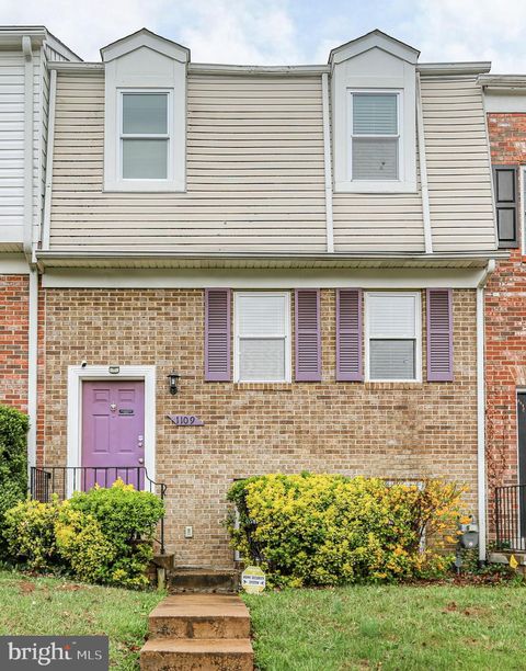 1109 THOMAS JEFFERSON PLACE FREDERICKSBURG VA 22405