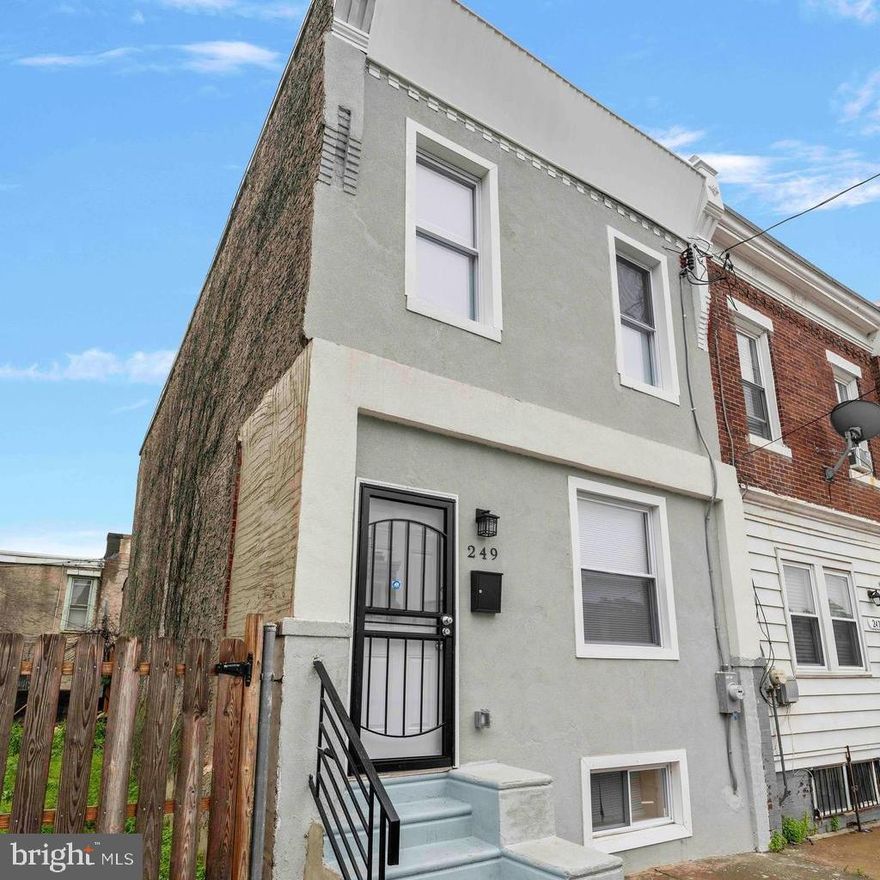 Welcome to 249 N 62nd St – a beautifully renovated 3-bedroom, 2-bathroom end-unit rowhome offering modern upgrades and thoughtful design throughout. This move-in-ready gem features a bright and open layout with brand-new flooring, recessed lighting, and a fully finished basement that includes a full bathroom—perfect for a guest suite, home office, or entertainment space.


The sleek kitchen boasts all-new stainless steel appliances, beautiful countertops, and stylish cabinetry, making it the heart of the home. Upstairs, you’ll find three spacious bedrooms and a second full bath with contemporary finishes.


Enjoy the comfort of central air conditioning and the added privacy and natural light that comes with being an end unit. Located on a quiet block in West Philadelphia, this home is convenient to public transportation, shopping, and local amenities.


Don’t miss your chance to own a turnkey property that checks all the boxes ask me how you can buy this home for less than $5,000 down. Schedule your showing today!
