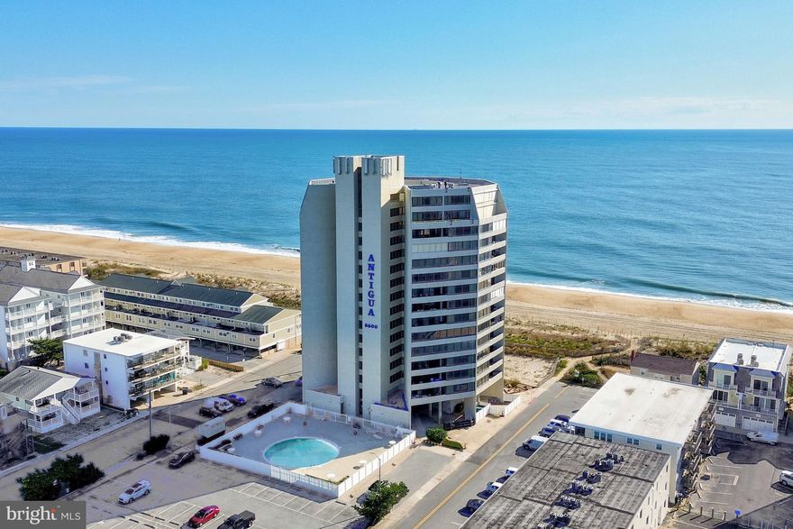 New price! Offered now at $530K!! Indulge in the epitome of coastal living with this enchanting oceanfront condo nestled in the heart of midtown Ocean City, Maryland. As the sun graces the horizon, start your day by savoring a delightful morning coffee on the balcony, where the breathtaking sunrise unfolds before your eyes, casting a warm glow over the pristine waters. This lovely condo invites you to experience the magic of seaside living through its thoughtfully designed open floor plan. Inside, the condo boasts a modern and well-appointed interior, with tasteful finishes that enhance the overall aesthetic. Ceramic tile flooring throughout unifies each space and makes the open floor plan of this home feel not only spacious but is also great for your visiting beach guests. The main living space is bathed in natural light, creating a welcoming atmosphere that seamlessly merges indoor and outdoor living. Panoramic ocean, bay and OC cityscape views are the backdrop for the living and dining area offering plenty of space for large gatherings or supreme everyday coastal living. The kitchen is a culinary haven, equipped with granite counters, custom display cabinetry, stainless steel appliances, decorative tile backsplash, under cabinet lighting, a breakfast bar, and a layout that encourages both gourmet creations and casual dining. Step onto the balcony and be captivated by the panoramic views that stretch across the endless expanse from the ocean to the bay. Feel the gentle sea breeze as you unwind with a book, share laughter with friends, or simply bask in the tranquility of the coastal surroundings. The balcony becomes your private oasis, offering a front-row seat to nature's daily spectacle. The primary bedroom boasts the same magnificent views as the main living area, and offers private access to the deck, and an ensuite, ensuring relaxation and rejuvenation after a day of coastal adventures. A guest bedroom provides a cozy retreat for visitors, and the adjacent hall bath provides its own spa-like experience. Storage space is not an issue with this unit, deep closets with custom built-ins are thoughtfully designed into the home’s layout, as well as a laundry center at the entrance to the condo, the perfect spot to drop off sandy beach towels and swimsuits. In the evening, transition seamlessly from the day's activities to a captivating sunset experience. Enjoy your favorite cocktail on the balcony as the sun dips below the horizon, painting the sky in glorious hues. This condo isn't just a home; it's a sanctuary where every moment is an opportunity to connect with the beauty of the ocean, from sunrise to sunset. Updates include a new dishwasher and microwave, window treatment in the primary, heat pump and water heater (2017), and a Bath Fitter tub update (2016). Situated in a prime location in midtown Ocean City, this condo provides easy access to the vibrant energy of the area. Whether you seek the excitement of the boardwalk, the culinary delights of nearby restaurants, or the serenity of a leisurely beach stroll, this residence offers the perfect balance of entertainment and tranquility. This condo is being sold furnished minus some staging items, so bring what you need to live your best life at the beach!  Make an appointment and come see 8500 Coastal Hwy, Unit 708 today! 

Home is being sold furnished with some exclusions, and staging decor.