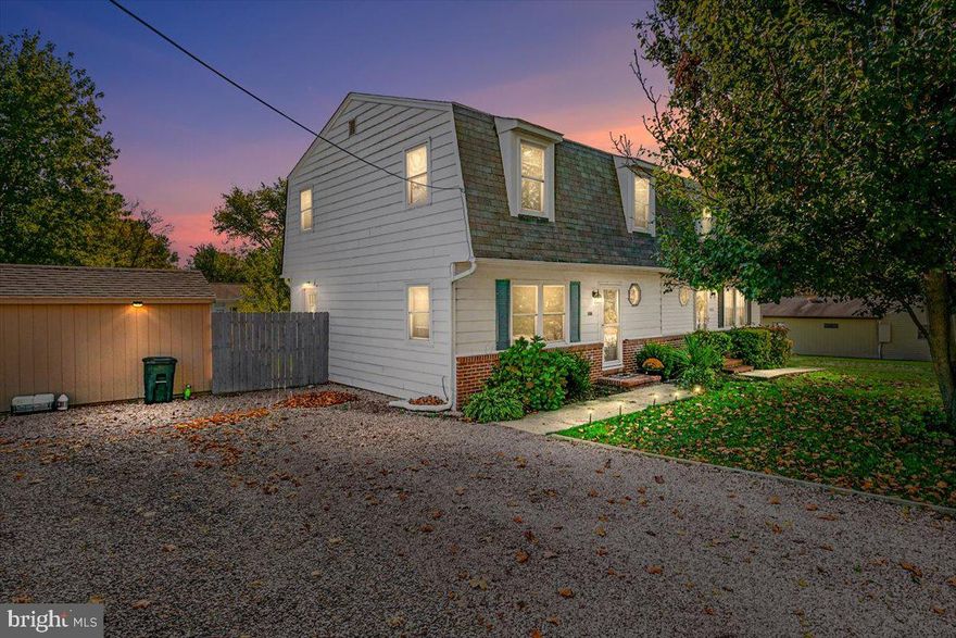 Welcome to 6912 Main Street in downtown Queenstown!  This affordable duplex is ready for you to move right in!  Updated throughout, you will not be disappointed!!!  As you pull up to the home, you will notice the large, wide driveway offering plenty of parking.  As you enter this home you will notice the new flooring throughout the living room, dining room, and kitchen!  The living room offers great space with good natural light and a dedicated office area!  Off of the living room is the kitchen and dining room combo.  The kitchen has upgraded flooring, cabinets, appliances, backsplash and countertops.  This space is perfect for entertaining.  Off of the kitchen is the laundry room with plenty of storage!  Finishing off the main level is the large updated half bathroom with the possibility of being a full bathroom.  Moving upstairs you have 3 LARGE bedrooms with great closet space.  Each bedrooms offers upgraded flooring, large closets and great natural light.  The full bathroom is large with upgraded flooring and vanity, tub shower combo, and it's own dedicated linen closet.  Moving outback you have a huge backyard that is fully fenced in, deck, storage shed and fire pit.  This space is perfect to let the pets roam, kids play or entertaining family and friends.  The location is ideal in downtown Queenstown, you can walk to all local amenities.  This home also offers a convenient location to major routes, shopping, restaurants, Centreville, Kent Island, Delaware and the beaches, you will NOT want to miss this one!