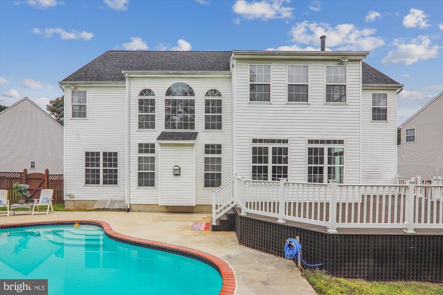 Welcome to this stunning open space! Over 4000 finished sq. ft colonial home in a cul-du-sac offers a perfect blend of elegance and comfort with a two-car garage, four bedrooms, and five bathrooms! A notable feature of this home is that each bedroom has its connecting bathroom, providing both privacy and functionality.  As you step inside, you'll be greeted by the grandeur of the great room, complete with a cozy gas fireplace, creating a warm and inviting ambiance. Adjacent to the great room is a modern kitchen, perfect for culinary enthusiasts, featuring a convenient double wall oven, a center island gas stove, a large walk-in pantry, and an eat-in area for casual dining with exquisite granite countertops adding to the luxurious kitchen. For those who work from home, an office space awaits, providing a quiet and productive environment. The owner's suite is a true retreat, featuring a gas fireplace, Two spacious walk-in closets, a sitting room, and a connecting owner's bathroom for ultimate convenience and privacy. Additionally, the home offers a formal living room and dining room, providing elegant spaces for hosting special occasions. The home also boasts a large laundry room, making chores a breeze.
 The lower level of this home will cater to your entertainment needs. It boasts a game room, perfect for friendly competitions, a theater room for movie nights, and storage areas to keep everything organized. There's even an unfinished room currently used as a home gym, offering the opportunity to create a space that suits your preference. Rest easy knowing that this home has a roof that is just two years young, adding peace of mind and value, a new hot water tank, a Recently Replaced HVAC System, and Expertly Serviced Second System for Optimal Condition. Adding to the many features, escape the summer heat by taking a refreshing dip in the sparkling swimming pool, or host memorable gatherings on the expansive 495 Square foot deck, which offers ample space for entertaining and enjoying the outdoors. The fenced backyard ensures privacy, creating a serene oasis for relaxation. Don't miss the opportunity to make this remarkable colonial home your own.