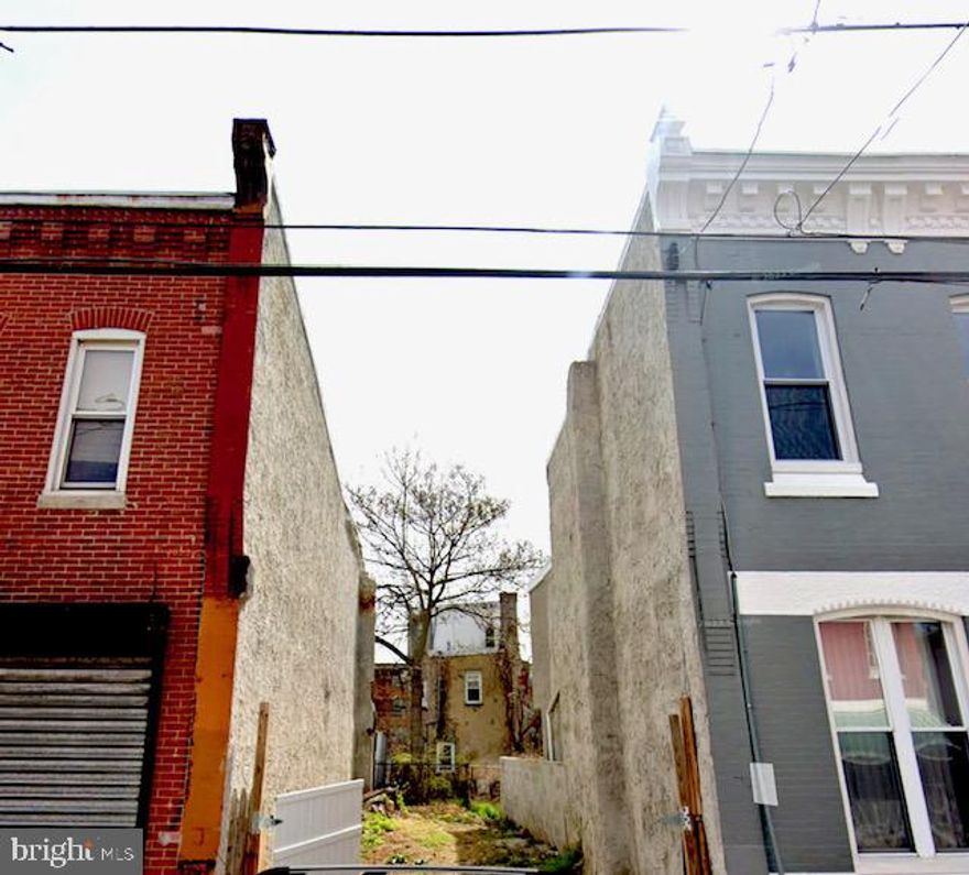 The lot is 1070 sq ft, located in the Cecil B. Moore area of Philadelphia.  It is under one mile from Temple University’s main campus and the location of the lot boarders the Sharswood, Brewerytown and Strawberry Mansion neighborhoods in Philadelphia.  The lot is safely secured with new fencing in the front and rear entries. There are several new residential buildings both developed and under construction in the area.  The location is prime for development. Buyer must use seller's Title Company