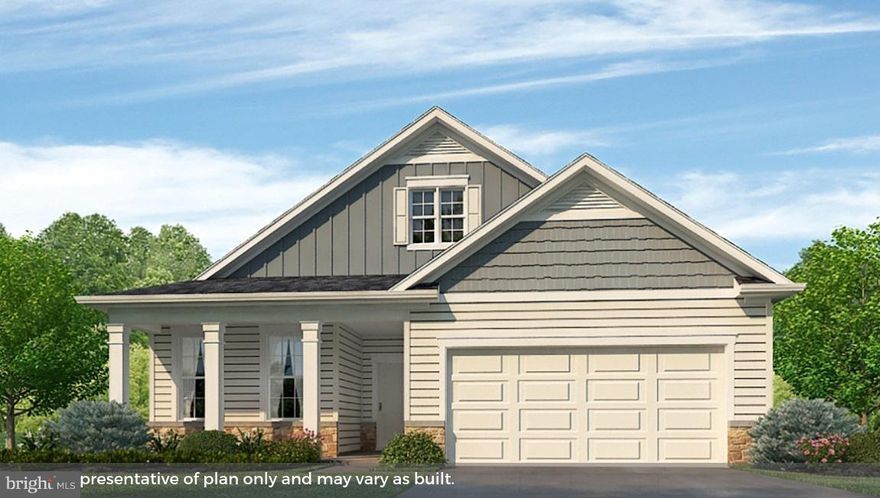 BRAND NEW, MOVE IN READY. Ranch style home in Salisbury MD. This 1,664 square foot home offers three spacious bedrooms, two full bathrooms, open kitchen layout overlooking the living and dining room. Interior features include Vinly flooring throughout the main areas. Stainless Steel Appliances (dishwasher, gas range, and Microwave),  and Granite Countertops  Enjoy additional features such as the Screened Porch, Ceiling Fan Rough-Ins and Cable Outlets in all bedrooms and Living/Great Rooms. REALTORS WARMLY WELCOMED.