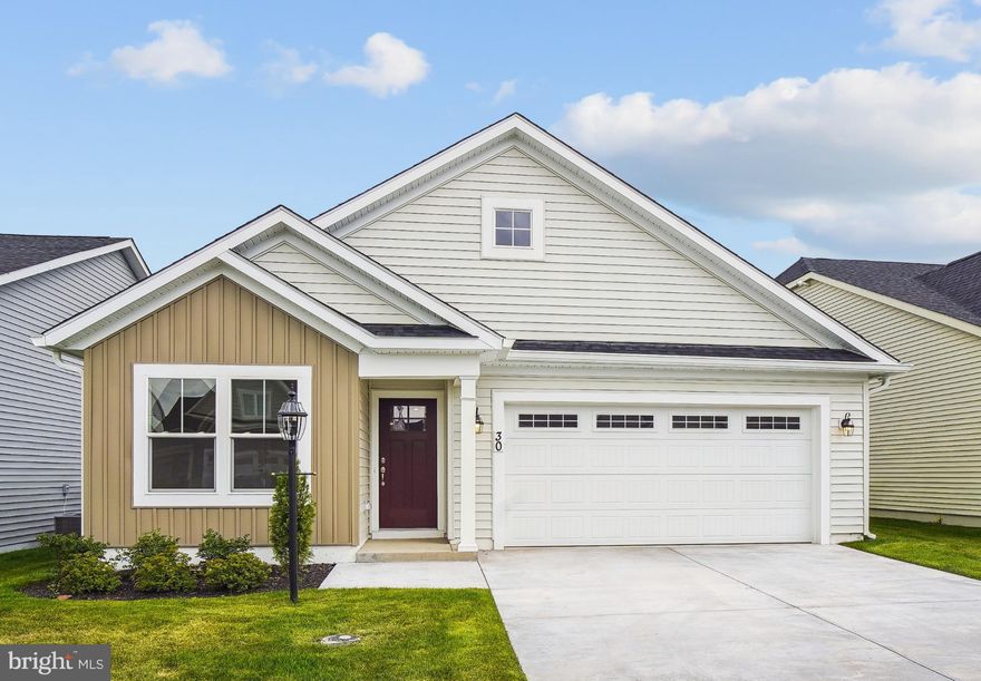 *HALF OFF OPTIONS UP TO $50,000 WITH USE OF SELLER PREFERRED LENDER AND TITLE COMPANY.  Effortless First-Floor Living at Amblebrook | The Osmond by Caruso Homes.  Designed with today’s active adults and downsizers in mind, The Osmond offers the perfect balance of comfort, style and simplicity in the 55+ amenity-filled community of Amblebrook near historic Gettysburg.  This cozy first-floor owners suite Cottage Home provides everything you need on one level, making daily living easy and enjoyable.  The open concept design features two bedrooms, two full baths, a welcoming great room for entertaining or relaxing, and a cozy breakfast-nook, perfect for slow mornings and meaningful moments.  The spacious owner’s suite serves as a peaceful retreat, with the option to add luxury bath features that elevate everyday routines into a spa-like experience,  An optional den allows flexibility for home office, reading room, hobby space, while the oversized 2-car garage offers ample storage for vehicles, golf gear, or seasonal items.  Outdoor living is a highlight of the Osmond, with patio-style living and options for screened-in porches or sunrooms, ideal for enjoying fresh air, quiet evenings and the changing seasons.  Thoughtfully designed with low-maintenance living in mind, this home lets you spend less time on upkeep and more time doing what you love.  Residents at Amblebrook enjoy a close-knit, storybook-style setting with resort-inspired amenities, scenic walking trails, and convenient access to shopping, dining, healthcare, and the rich history of Gettysburg.  It’s a community designed for connections, activity, and peace of mind.