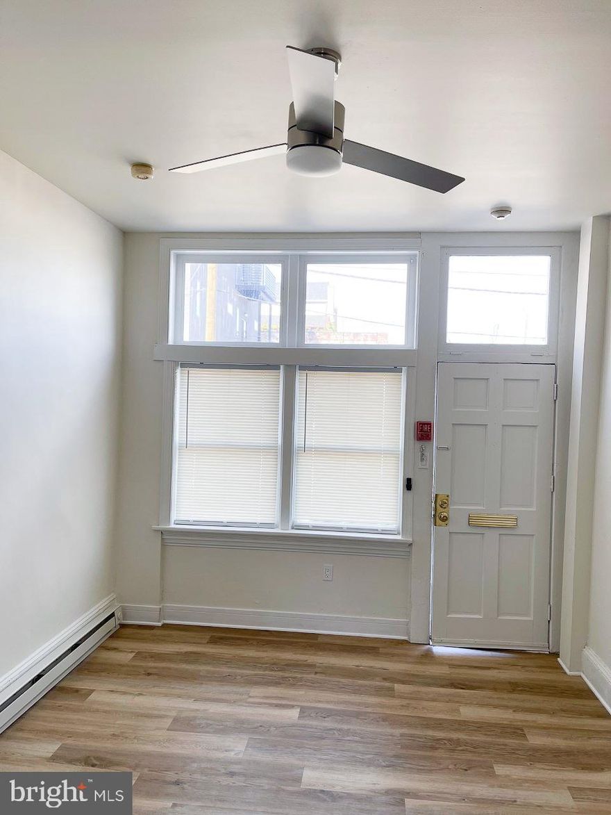 Sunny studio available NOW in Fairmount! This newly renovated unit features brand new stainless steel appliances, a beautiful stand-up shower, washer and dryer, and additional storage space in the basement. 
Tenant will be responsible for electric and water (water is $25/mo paid to landlord).
Don't delay- schedule your showing now!
