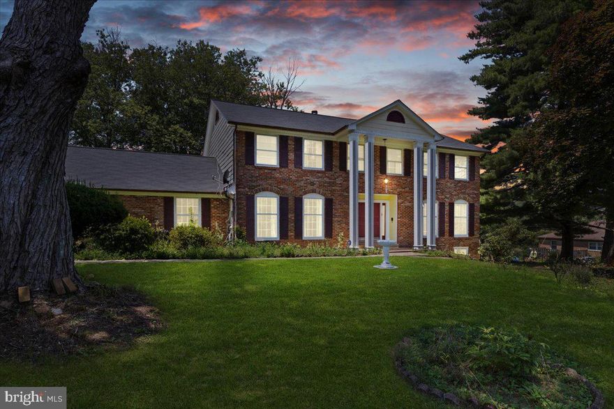 Estate sale!  Spacious grand colonial on a nearly acre lot in sought-after Fulton.  Ready for your updates!   Five bedrooms on the upper level plus a potential in-law suite in the basement.  Oversized two car garage, large deck overlooking pastoral vista. Two minutes from Maple Lawn and commuter routes!