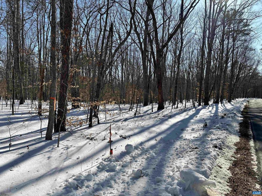 Nearly 7 acres of prime, build-ready land in the Keswick area, offering the rare combination of privacy, beauty, and convenience. This 6.95-acre parcel is nearly level and fully wooded with mature hardwoods, creating an ideal setting for a custom home tucked into a peaceful natural landscape. Whether you envision a classic Virginia farmhouse, modern retreat, or legacy property, the terrain and setting provide an exceptional canvas.  Located on Beaverdam Road along the western edge of Louisa County, the property enjoys frontage on a fully paved, state-maintained two-lane road known for its scenic drive and quiet character. From this location, you can reach the City of Charlottesville in approximately 15 minutes, making it easy to enjoy world-class dining, shopping, UVA, and medical facilities while returning home to the quiet of the countryside.  The parcel is well-suited for a high-quality custom residence and is being offered at a premium to reflect its location, usability, and long-term value. Fiber optic cable runs along Beaverdam Road, providing access to high-speed broadband Internet?an essential feature for today?s connected households.,Keswick Acres Lot 1