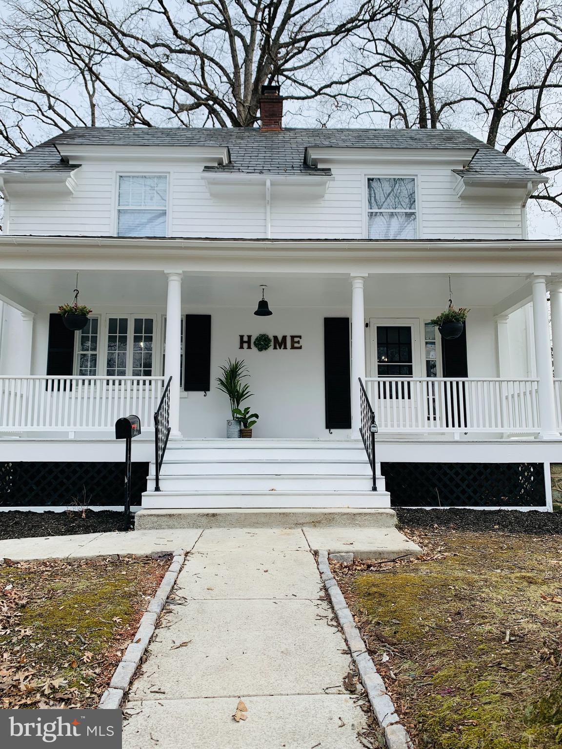 BACK ON THE MARKET! Buyer's financing fell through.
Home is APPROVED for a 10yr CHAP Historic Tax Credit, which reduces the property taxes by thousands annually and saves hundreds off the buyers monthly payment! Tax credit is estimated to be a $4,765 reduction annually based on list price. A Home Inspection was completed with only minor issues found and repaired by seller.
A Must See! This beautiful colonial style historic home is located in the prestigious Hunting Ridge Community on an amazing block. The home features 4 bedrooms, 2 full baths and 1 half bath(rough-in only). It also has a brand new dual HVAC system with 2 thermostats, refinished original hardwood floors, an antique clawfoot tub, a large 4+ car drive way, and a detached garage. The kitchen is fully remodeled and equipped with a Samsung WIFI enabled stainless steel Family Hub refrigerator and Statuario Quartz countertops. The house has a wood deck patio and a huge lot, which makes the home ideal for hosting. All Electrical, HVAC, and Plumbing was brought up to code. This Home is definitely for you!