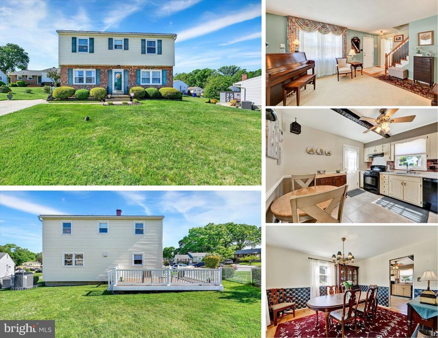 Open Saturday May 16th 12-1. Tucked away on a quiet cul-de-sac in Nottingham, 3 Eyre Court is the kind of home that simply feels right the moment you arrive. Lovingly cared for by meticulous owners, this classic 4-bedroom colonial offers the perfect blend of timeless design and everyday comfort.

Step inside to find beautiful hardwood floors that carry warmth and character throughout the home. The main level is thoughtfully designed for both living and entertaining, featuring a formal living room, a welcoming family room for relaxing evenings, a formal dining room for special gatherings, and an eat-in kitchen that serves as the heart of the home. A convenient half bath completes the main level.

Upstairs, you’ll find four generously sized bedrooms, including a spacious primary suite with its own private bath, along with a well-appointed hall bath to serve the additional bedrooms.

Outside, the cul-de-sac setting provides a sense of privacy and minimal traffic, while off-street parking adds everyday convenience. And let’s not overlook the location—within walking distance to Perry Hall High School and just minutes from shopping, dining, and major commuter routes.

This is a home that has been truly cared for—and it shows. Solid, classic, and move-in ready… the kind of opportunity that doesn’t come around often.

UPDATES:  Sump Pump with water backup, HVAC 2016, Water Heater 2017