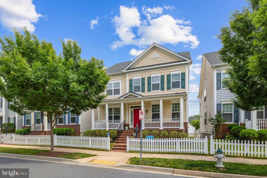 This is the one!  Located in the highly desirable Clarksburg Village subdivision!  This home has been maintained meticulously with numerous upgrades and a terrific open floor plan! Fresh paint throughout the interior and exterior! The spacious, gourmet  kitchen includes brand new, stainless steel appliances, granite countertops, and a double sink!  Lots of recessed lighting gives this home a warm, comforting feeling!  Don't miss the butler's pantry with a double sink! Enjoy your morning cup of coffee on the new deck!  Check out the beautiful sunroom leading to the deck!  This home also includes a new patio!  The cabinets in the family room are a welcome addition!  Magnificent hard wood floors!  All bedrooms are large, with the primary bedroom being extremely expansive with 2 separate walk in closets! The primary bedroom also incudes an amazing sunroom!  The walkout basement boasts a large rec room and expansive bedroom!  You will be charmed when you sit on the full size front porch and look at the green space front of the house!  The floor in the garage has just been re-finished with epoxy and looks great!  Close to all shopping and restaurants in Clarksburg Village.  A 5 minute drive to the outlets!  No details missed!  This one will not last!