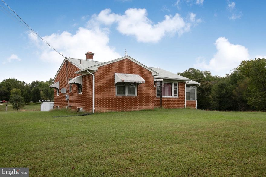 Solid brick raised rancher on 4 acres, built 1960 and ready for renovation or build a brand new home someday soon! No HOA so bring your ideas and grab this rare opportunity in the heart of Huntingtown, MD. Surrounded by nature, open fields, Patuxent river and Kings Landing Park are all nearby too! Gentle commutes to all points north or south... and did I mention the #1 public school system around!