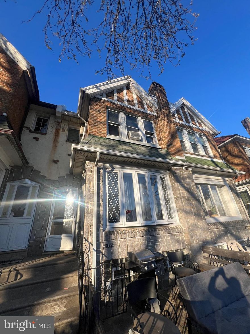 Welcome to 3253 Cottman Ave, Large Mayfair home with enough space to accommodate all of your families needs. 4 Bedrooms with 2 full baths and two half baths. Over 1600 Square Ft of living space. Walk through the foyer into the extra large living room where the bow window .  There is a half bath on this level.   The first floor is a bonus room which leads out to the 12'X 15' rear deck. Second floor  offers  4   bedrooms with Master bedroom and hallway full bath . The property is tenant-occupied. Rent is $1,500. , need 24 hours notice. It is conveniently located near schools, public transportation, shopping, and major roadways. This is a must-see property!