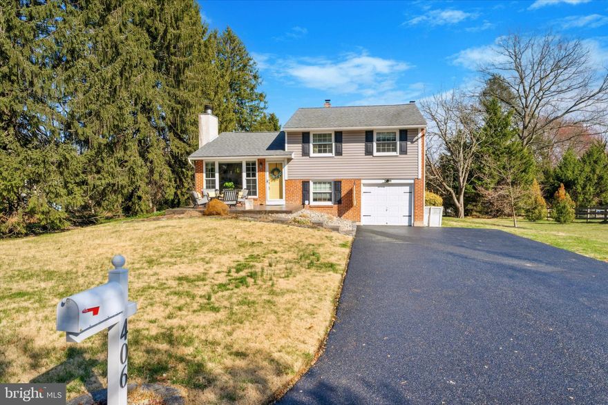 Welcome to this beautifully updated split-level home in the desirable Scots Glen section of Wallingford, within the highly sought-after Wallingford Swarthmore School District. This charming home features a newly remodeled open floor plan on the main level, seamlessly connecting the living room, kitchen, and dining areas—ideal for entertaining. Large windows throughout flood the space with natural light, and sliders off the dining area lead to a spacious deck overlooking a patio and expansive backyard, perfect for outdoor living.
Offering 3 spacious bedrooms and 2 full baths, this home provides ample comfort and privacy. The attached garage offers direct access to the lower level, which is currently used as a bar area but can easily be transformed into a playroom, home office, or extra living space. Additionally, the laundry room with its own entrance from the backyard adds convenience, and the lower level finished basement offers functional living space with plenty of storage. 
The property features both a large front and rear yard, providing plenty of room for outdoor activities as well as a prime location within walking distance to schools, the local public pool and a quick drive to Septa Regional Railways.  Don’t miss the opportunity to make this lovely home yours!