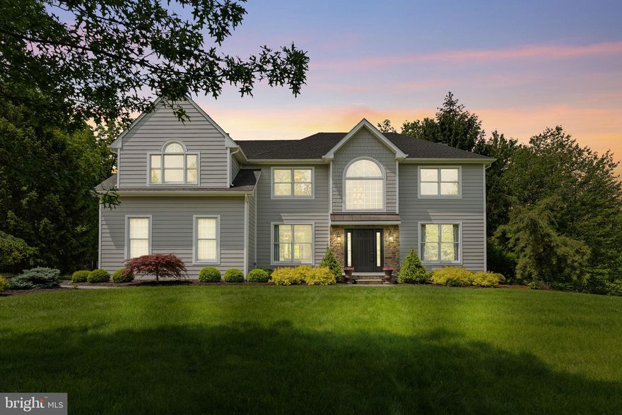 ***MULTIPLE OFFERS RECEIVED, PLEASE SUBMIT ALL OFFERS OR UPDATES BY 3 pm  06/03/2025***

Step into elegance at 4935 Hunt Field Drive, a premier residence nestled in the highly sought-after Summer Lea neighborhood of Doylestown. This 4-bedroom, 3-bath luxury home offers timeless sophistication blended with modern amenities, all surrounded by the rolling landscapes of Bucks County’s most picturesque setting. Property highlights include an elegant floor plan, expansive open concept living spaces, hardwood floors, beautiful moldings, professionally finished basement, and abundant natural light. The Gourmet Kitchen is chef-inspired with granite countertops, premium stainless appliances, oversized island, and classic white cabinetry. Formal Dining and Living rooms are perfect for entertaining or cozy evenings at home.  A gorgeous stone fireplace is located in the office, just off the kitchen... Main floor laundry room and powder room round out the first floor. Upstairs you will find an Owner’s Suite Retreat. This luxurious Primary Suite offers a spa-like ensuite bath and includes serene views of the gardens, a huge walk-in closet and a multipurpose sitting room. Included on this level are three additional spacious bedrooms, including a Jack-n-Jill en-suite bath for 2 bedrooms. —ideal for multigenerational living or guests. This beautiful home proudly boasts an outdoor sanctuary! The stunning pool area highlights a Smart Pool System, (which includes an app-controlled pool with ambient lighting), and a Pergola that is ideal for al fresco dining, cocktail hours, or relaxing afternoons.  This wonderful home displays smart home features, professionally landscaped gardens with mature plantings, curated perennial beds with pollinator plants, and walking paths. The stone firepit area is a tranquil retreat for evening gatherings to enjoy while gazing under the stars. This Beautiful home is just minutes from historic Doylestown Borough, top-rated Central Bucks schools, fine dining, shopping, cultural attractions, and scenic countryside. Enjoy privacy and space with the convenience of suburban living. Do not hesitate to schedule your Home Tour today!