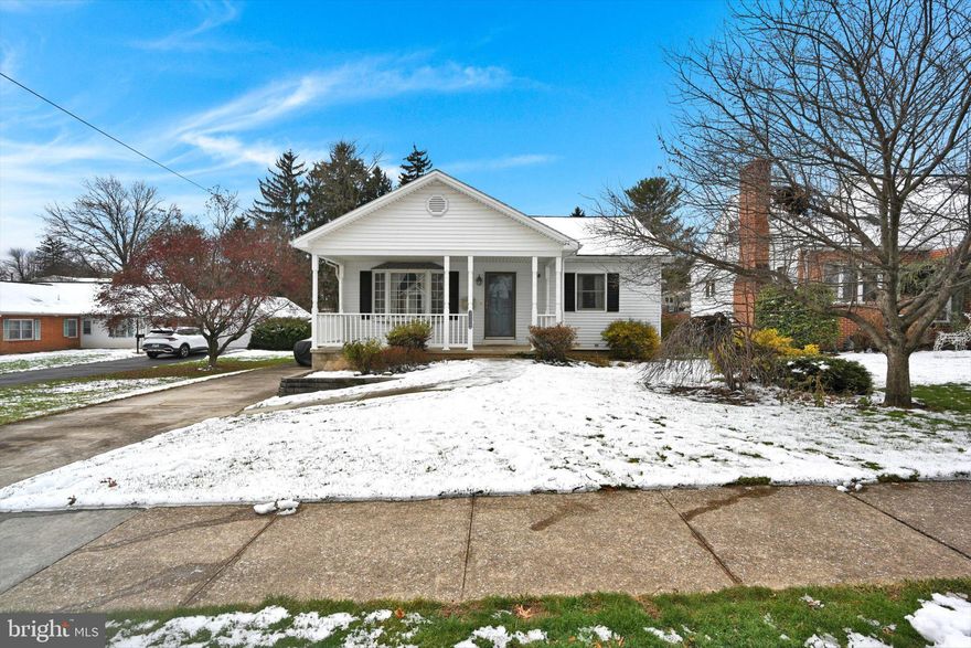 Welcome to this charming 3-bedroom, 2-bath ranch home centrally located in the heart of New Cumberland Borough. This well-maintained property features beautiful hardwood floors throughout the main level, a bright and inviting living space, and a spacious kitchen/dining room combo. The home also offers a large, partially finished basement that just keep going and going.  Step outside to enjoy the expansive backyard and a rear deck ideal for relaxing or entertaining. With its convenient location and comfortable layout, this home is a fantastic opportunity in sought-after New Cumberland.