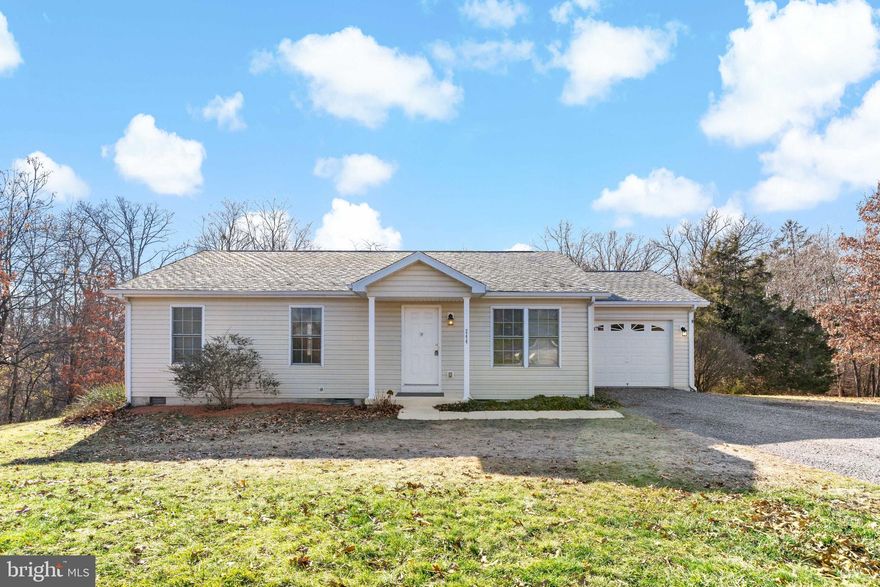 Welcome to 244 Zig Zag Ln, a charming single-family home located in the heart of Inwood, WV. This home offers 3 spacious bedrooms and 2 full bathrooms, making it perfect for families or anyone seeking comfortable living in a peaceful setting.
As you arrive, you'll be greeted by a well-maintained exterior featuring siding and a convenient attached garage. Step inside to find a bright and airy layout with plenty of natural light pouring in through large windows. The living space flows seamlessly into the eat-in kitchen, where you’ll find ample cabinet storage, modern black appliances, and access to a lovely deck – ideal for entertaining or enjoying your morning coffee.
The primary bedroom offers a tranquil retreat with a large window and enough space to make it your own. The additional bedrooms are generously sized and can accommodate a growing family, guests, or even a home office. The bathrooms are designed for both function and style, featuring modern fixtures and plenty of storage.
The backyard is perfect for outdoor activities or relaxing evenings, with a deck that overlooks a serene, tree-lined property. The surrounding area offers privacy and the tranquility of nature, while still being conveniently located near local shops, dining, and schools.
With its thoughtful layout and inviting features, 244 Zig Zag Ln is ready to welcome its next owners. Schedule your showing today and see why this property is the perfect place to call home!