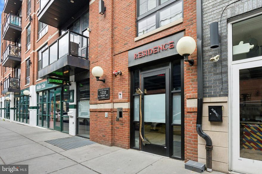 What luck! This is your chance to rent a gorgeous 2 bed 2 bathroom condo with a MASSIVE DECK- right in the true threshold of Fishtown! This open concept flat is single floor living at its finest. Via secure entry, access the second floor by elevator and enter into your oversized unit finished with white oak flooring, recessed lighting and floor-to-ceiling windows throughout. Notice a convenient coat closet and separate laundry closet en route to the living quarters- where an oversized living area abounds with natural sunlight that seamlessly flows into the high-end kitchen. From the waterfall edge quartz island, to the stainless GE appliances (including gas range), to the fresh shaker style cabinets with black hardware- this is a kitchen worth showing off! While you're at it, be sure to invite your guests out onto your gigantic PRIVATE deck- perfect for entertaining, playing with the pup, or just some quiet r&r. Two generous sized bedrooms await you back inside- of which, the (particularly large) primary features a huge walk-in closet and en-suite bath w/double vanity and natural light. The second bedroom, which is complete with a double-wide closet and is large enough for a king-sized bed, also makes for a wonderful guest room/office combo, nursery, etc. The second full bathroom is conveniently located off the guest room, and this wing is rounded out by a large utility/ storage closet. Literal steps away from Pizzeria Beddia, LMNO, Front St Cafe, Mulherin & Sons + NEIGHBORS to Middle Child Clubhouse and 1-900-Ice Cream... Minutes to the El Subway station, Northern Liberties and ALL that Frankford Ave and booming Fishtown has to offer... Could you even ask for a better location?!