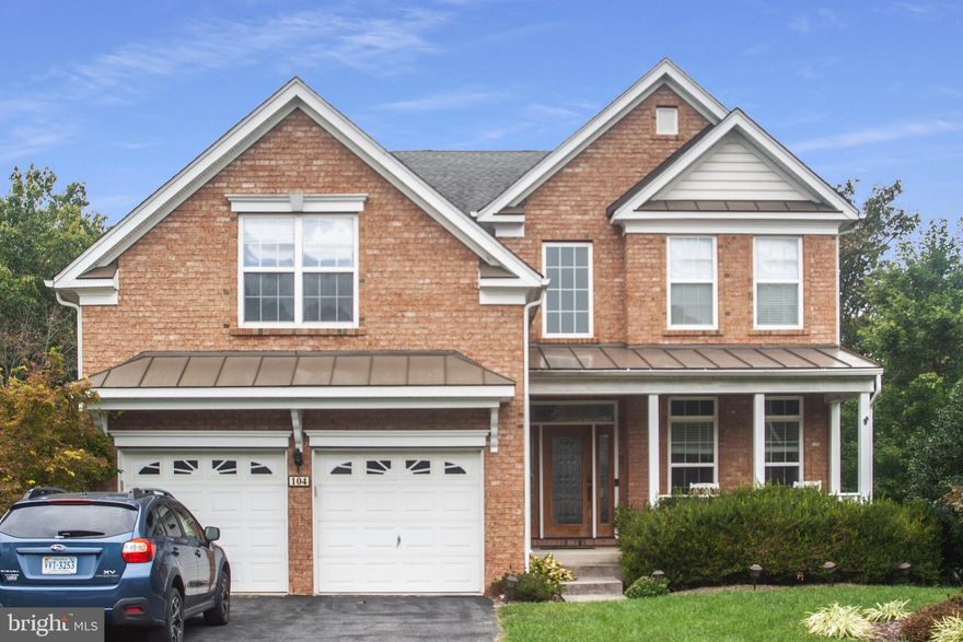 This is the home you've been looking for!  A lovely Colonial with room to spread out.  A beautiful open floor plan with both elegance and comfort.   Gorgeous hardwood floors on most of the main floor.  Formal living and dining rooms, large gourmet kitchen with granite countertops, stainless steel appliances, stunning backsplash and an eating area.  Also a main level den for added space and a cozy family room with a stone  front gas fireplace. The whole house is wired for Ethernet.  Impressive deck all along the back of the house with Sunsetter awning over looking the wooded common area.    Upstairs the primary suite  with a sitting area has a large walk in closet.   Primary bath has double sinks and a jetted tub to relax in.  Three other bedrooms upstairs have walk in closets and one has its own bathroom.   The finished basement has a full bath and a walkout to a beautiful patio featuring a hot tub and a pool.   Aluminum fencing  around the back yard and pool.  What more could you ask for.  Most furniture is  negotiable.