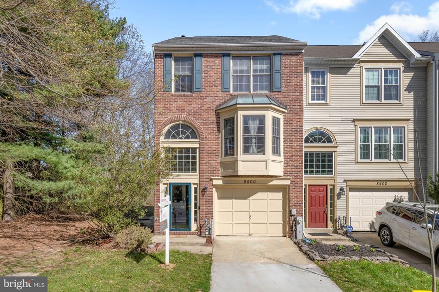 If you’re looking for an End unit with  a garage, and plenty of room to grow, this is the home for you. The main entrance level has a large living space that can be used as an office or bedroom or both and opens to the backyard.  The 2nd  level has wood floors throughout, a large eat-in kitchen, dining room, 1/2 bathroom, laundry area, and living room. The 2019 Deck can be reached from this level and opens to a backyard that offers plenty of space for gardening and entertaining.  The third level hosts the Primary bedroom that has a fireplace, double doors to the full Primary bathroom, a large soaking tub, and a skylight.  There are  2 more bedrooms and a full bathroom on this floor.  The Roof was replaced in 2020 with warranty and the HVAC in 2017. This community has a pool, tennis courts, basketball court, tot lot, and more.  There are multiple options for commuters as well as nearby access to both shops and restaurants. Welcome to all that the Russet Community has to offer. ****ALL OFFERS ARE DUE SUNDAY BY 6PM****